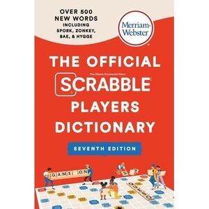 The Official Scrabble Players Dictionary, 7th Edition -- Merriam-Webster